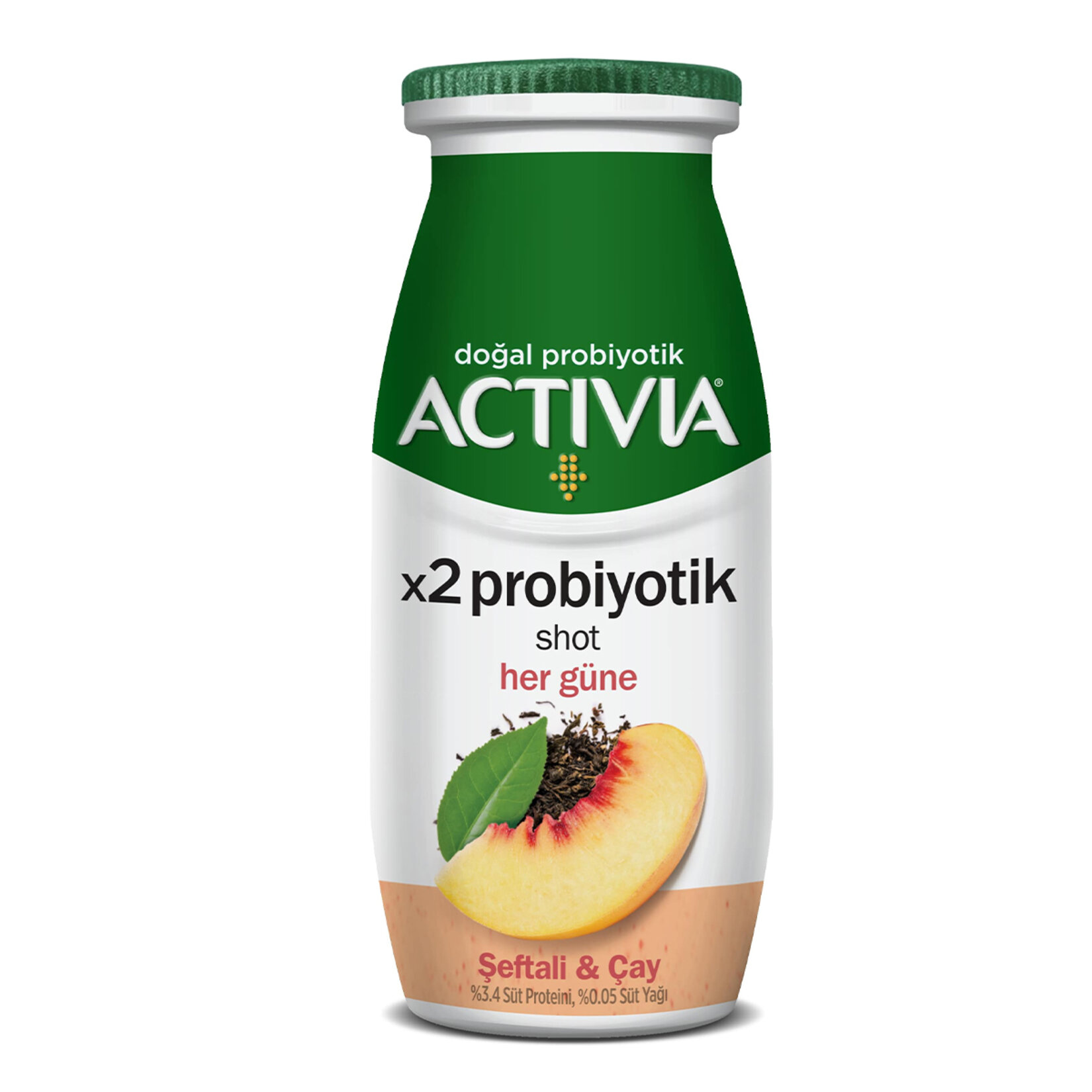 Activia Probiyotik Shot Şeftali Çay