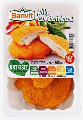 Banvit Piliç Cordon Bleu