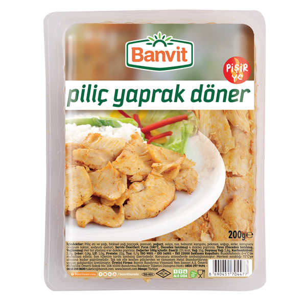 Banvit Piliç Yaprak Döner