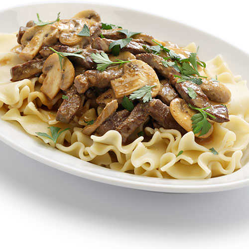 Beef Stroganoff