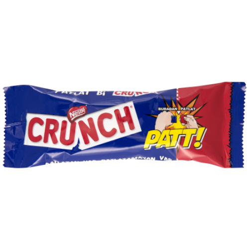 Crunch Çikolata Kaplamalı Gofret