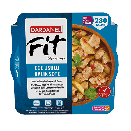 Dardanel Fit Ege Usulü Balık Sote