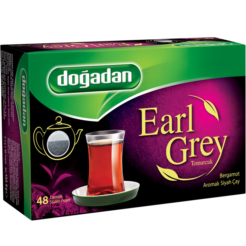 Doğadan Earl Grey Bardak Poşet Siyah Çay