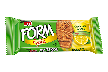 Form Limon Lifli Kepekli Bisküvi