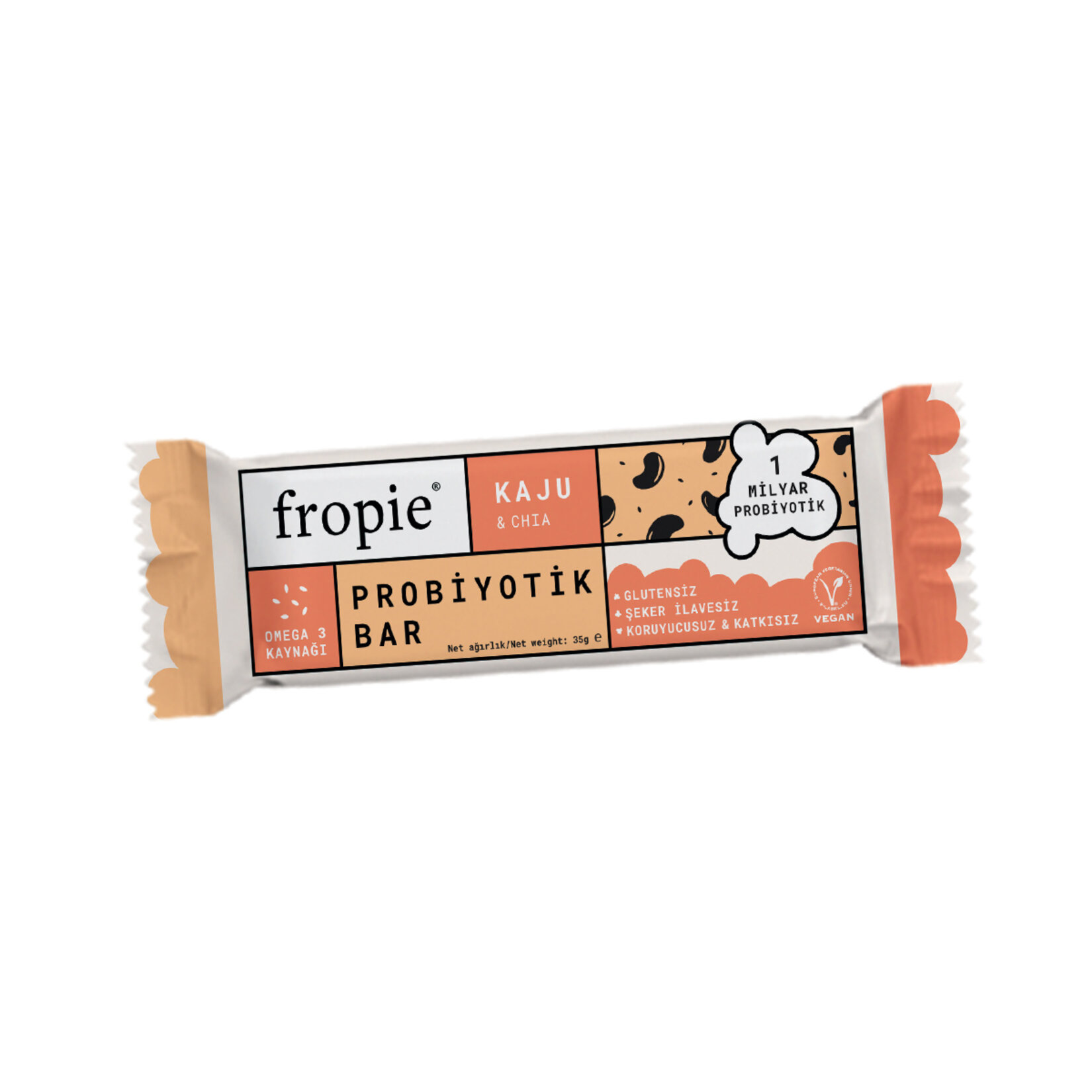 Fropie Probiyotik Bar - Kaju & Chia