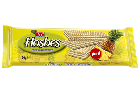 Hoşbeş Ananas Kremalı Gofret