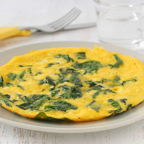 Ispanaklı Omlet