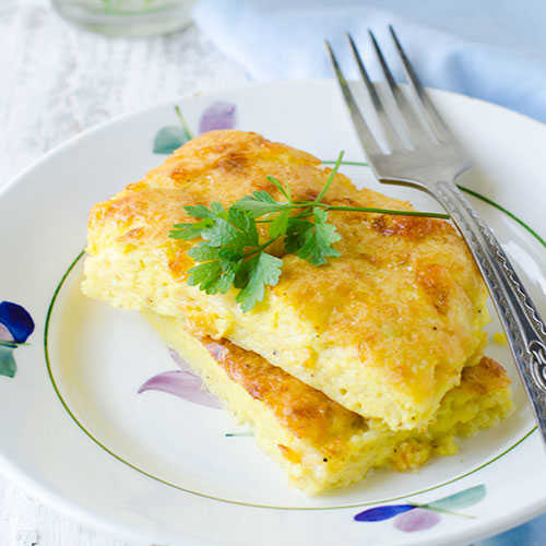 Izgarada Kabaklı Börek