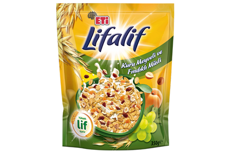 Lifalif Kuru Meyveli ve Fındıklı Müsli