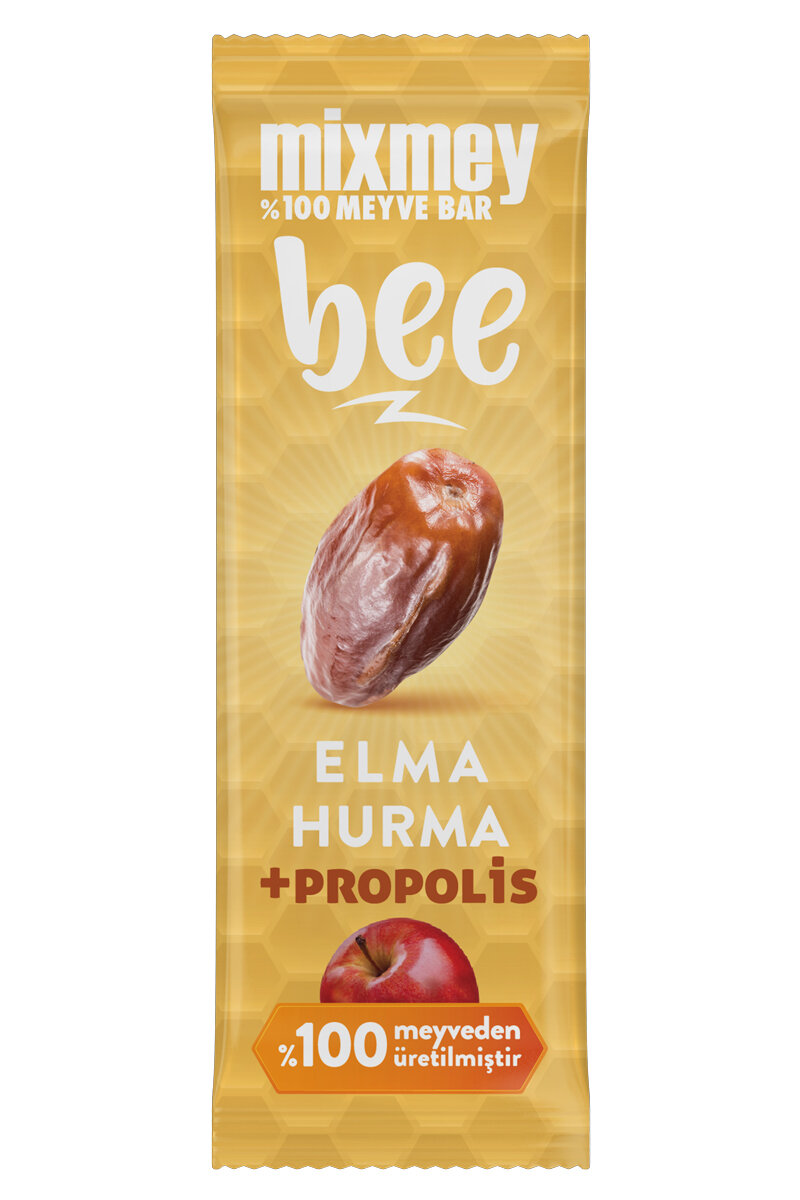 Mixmey Bee Hurma Propolis Meyve Bar