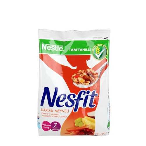 Nesfit Karışık Meyveli (125 ml Yağsız Süt İle)