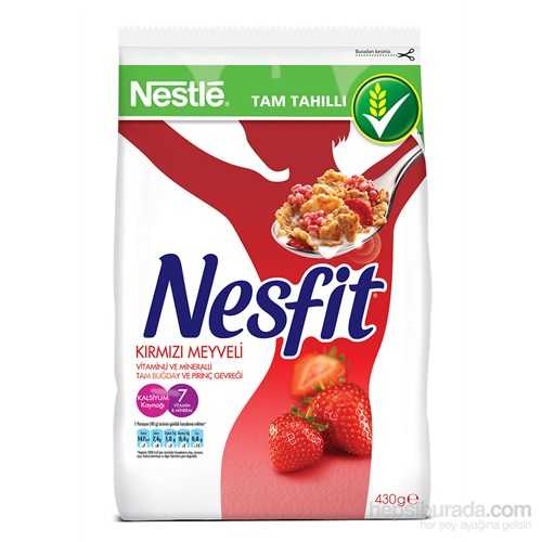 Nesfit Kırmızı Meyveli (125 ml Yağsız Süt İle)