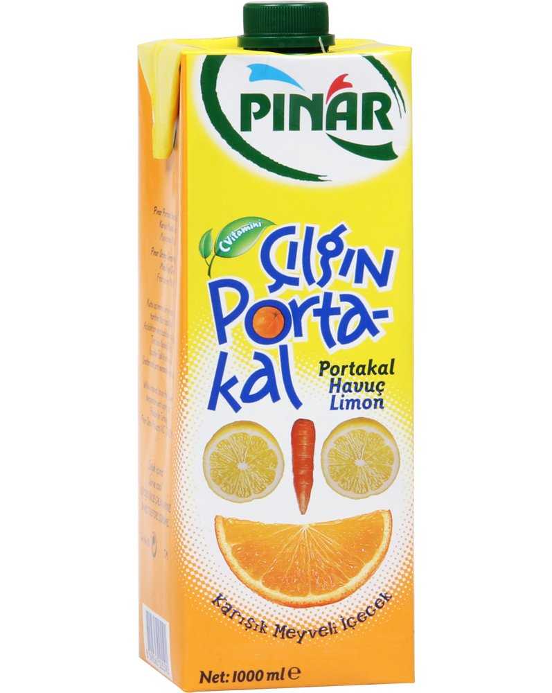 Pınar Çılgın Portakal-Havuç-Limon