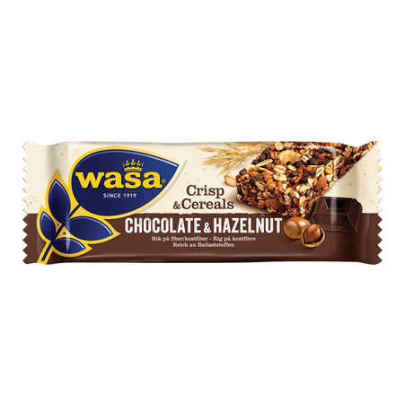 Wasa Çikolata Ve Fındıklı Tahıllı Çıtır Bar