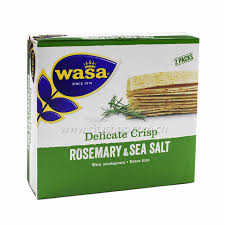 Wasa Delicates Thin Rosemary and Seasalt