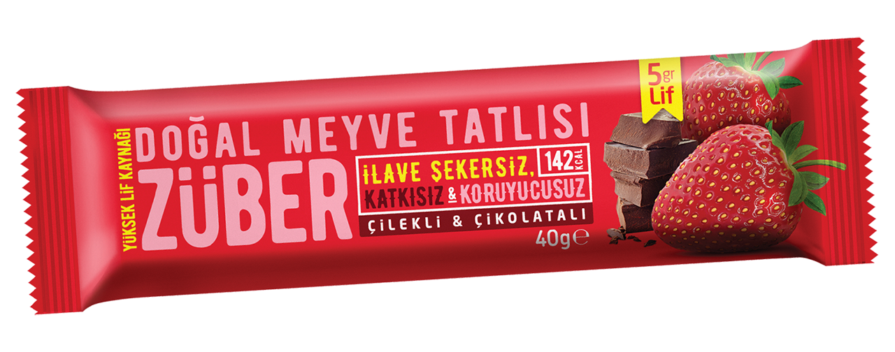 Züber Çilekli & Çikolatalı Meyve Ve Kuruyemiş Barı