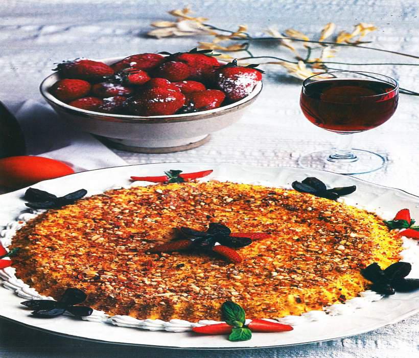 Bademli Ve Çilekli Krema