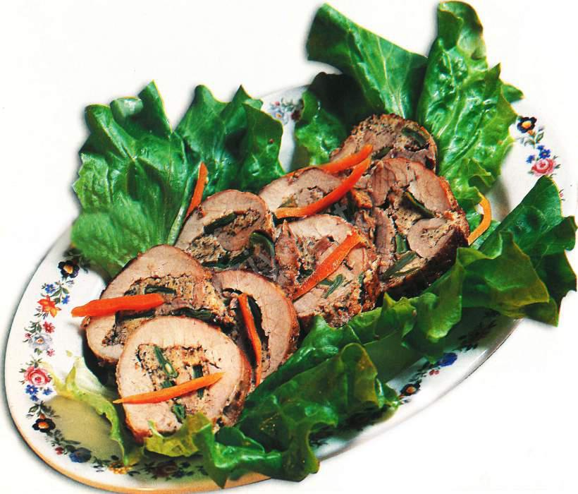 Baharatlı Dana Rulo