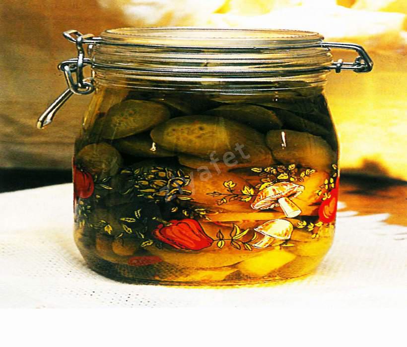 Baharatlı Salatalık Konservesi 