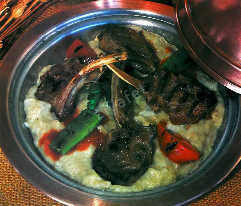 Beğendili Kuzu Pirzola 