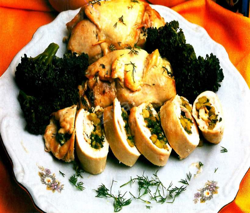 Bezelyeli Tavukgöğsü Sarma