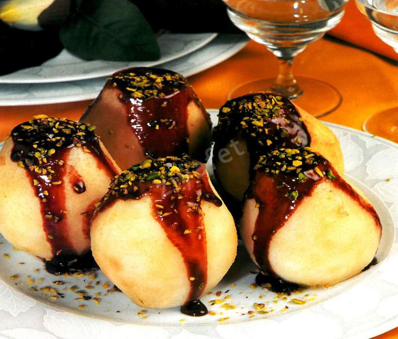 Çikolata Soslu Armut