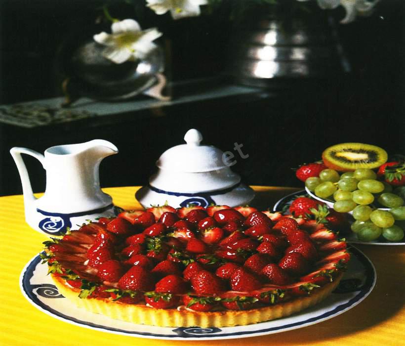 Çilekli Tart
