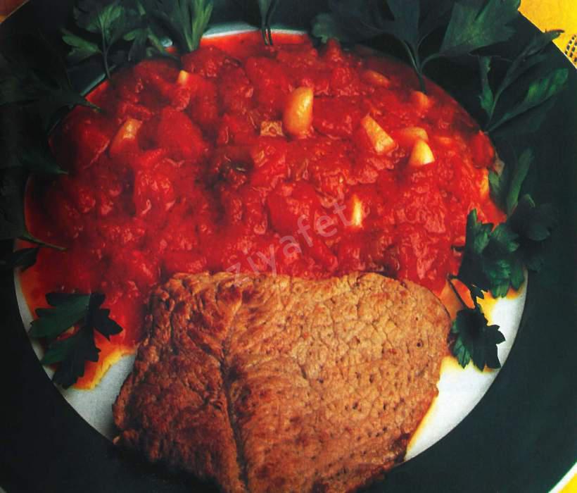 Domates Soslu Biftek