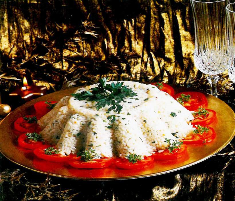 Fesleğenli Pirinç Kubbesi