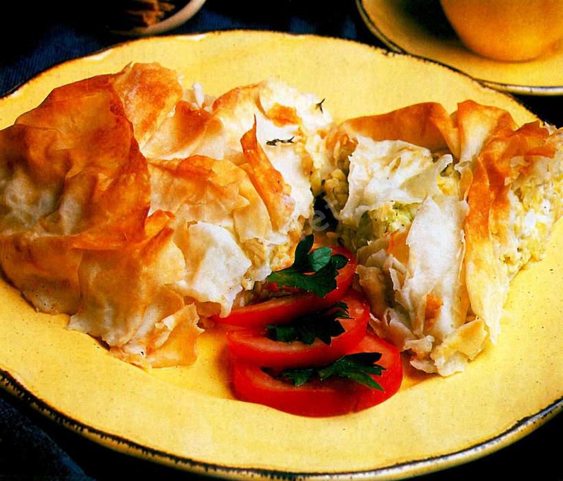 Beyaz Peynirli ve Kabaklı Yufka