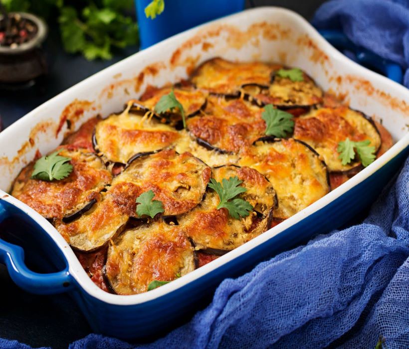 Fırında Patlıcan Güveç