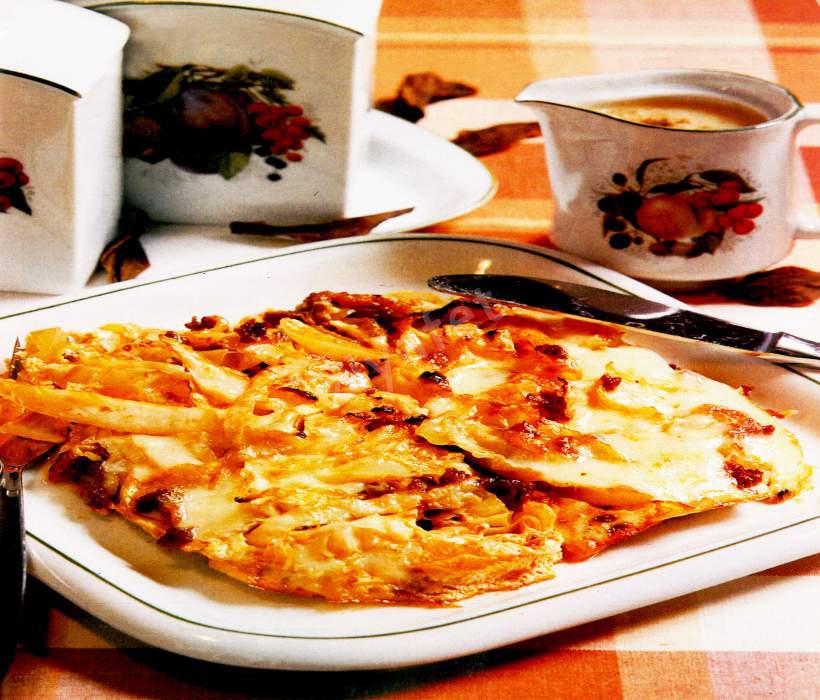 Fırında Peynirli Lahana