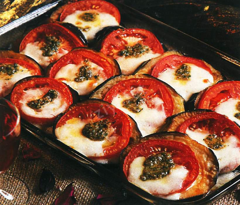 Fırında Peynirli Patlıcan