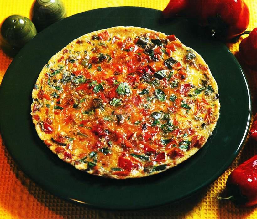 Fırında Pişmiş Kabaklı Omlet