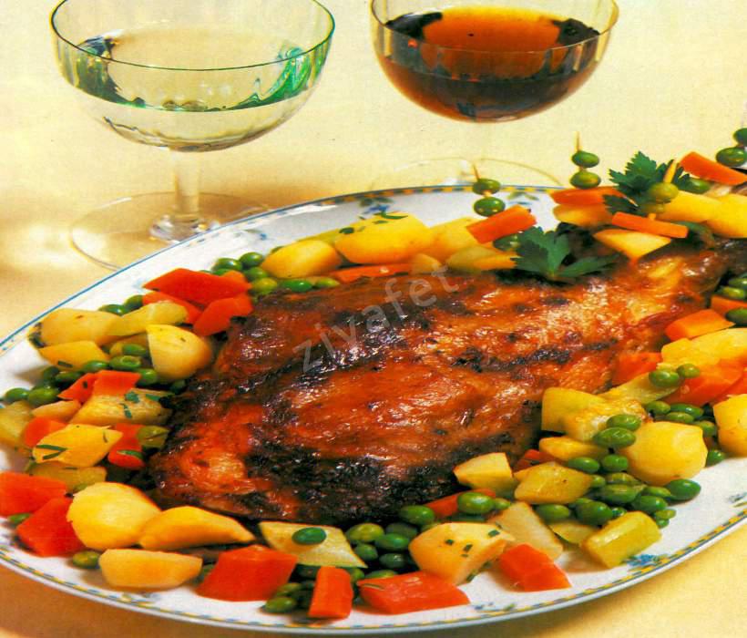 Fırında Sebzeli Kuzu 