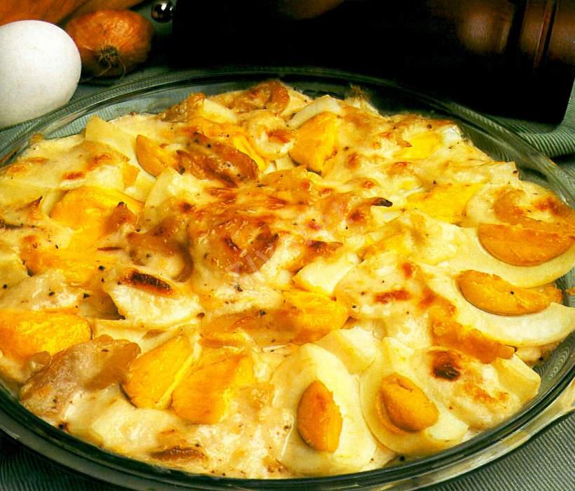 Fırında Soğanlı Yumurta