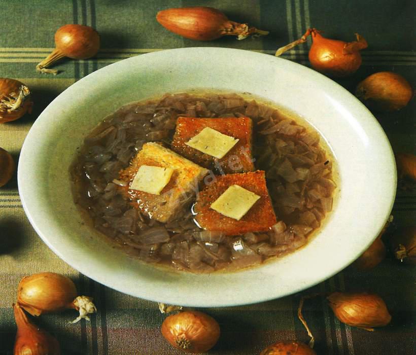 Fransız Usulü Soğanlı Çorba