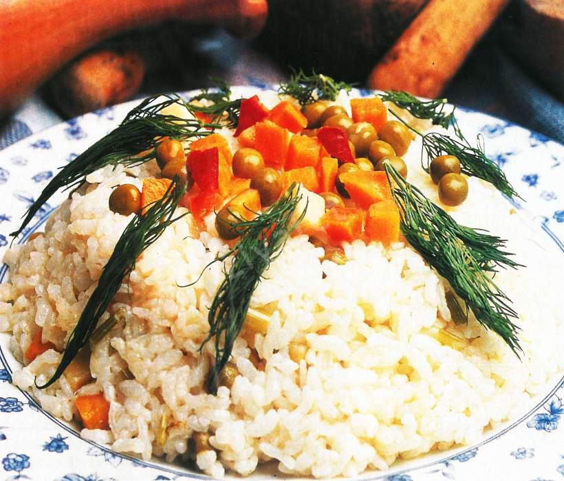 Garnitürlü Pilav 