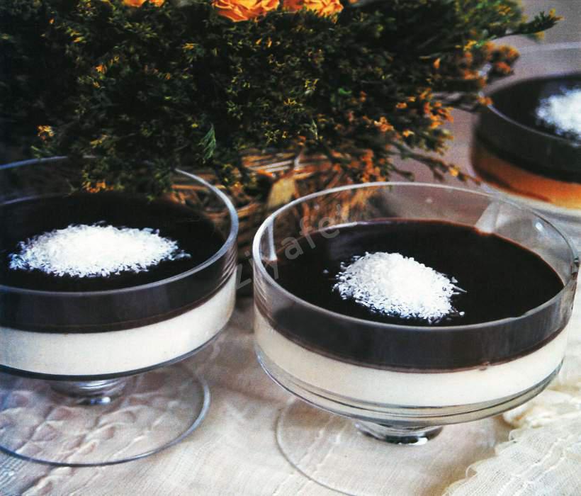 İki Renkli Muhallebi