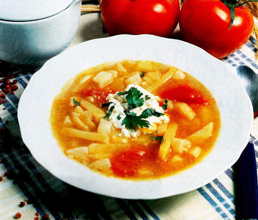 İtalyan Usulü Patates Çorbası