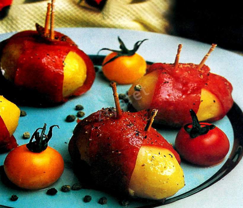 Jambonlu Patates Bohçası