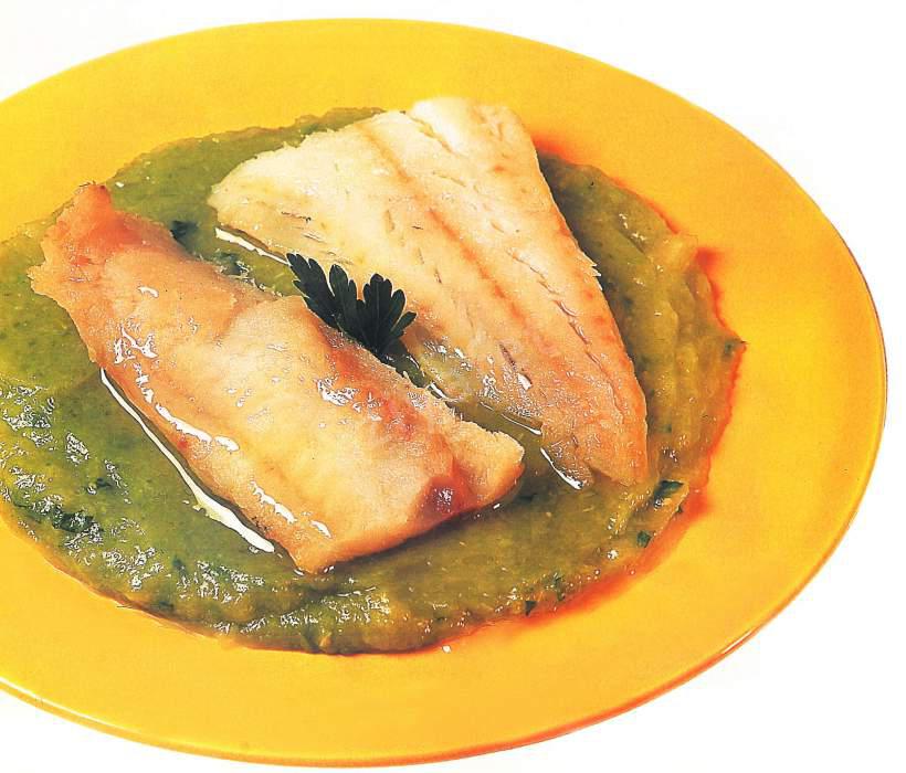 Kabak Püreli Balık