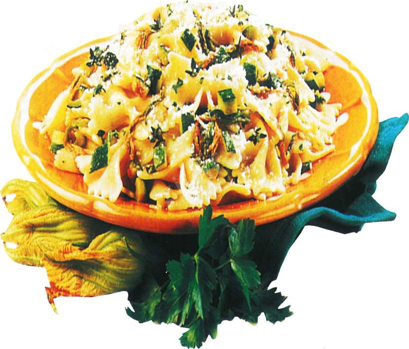 Kabaklı Kelebek Makarna