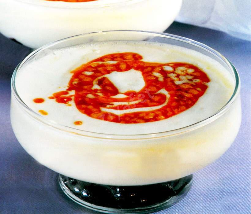 Karamel Soslu Peynirli Puding