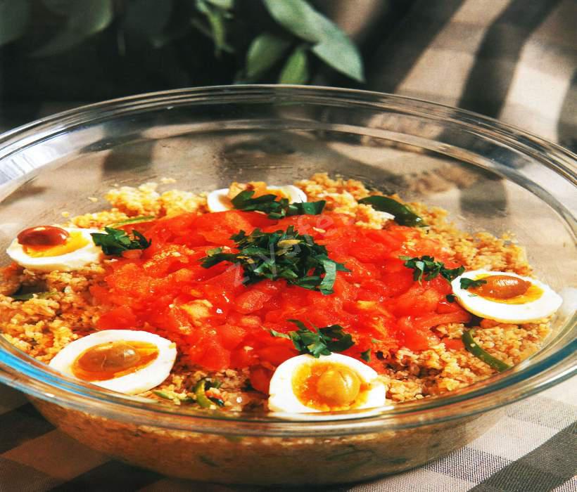 Karidesli Bulgur Salatası