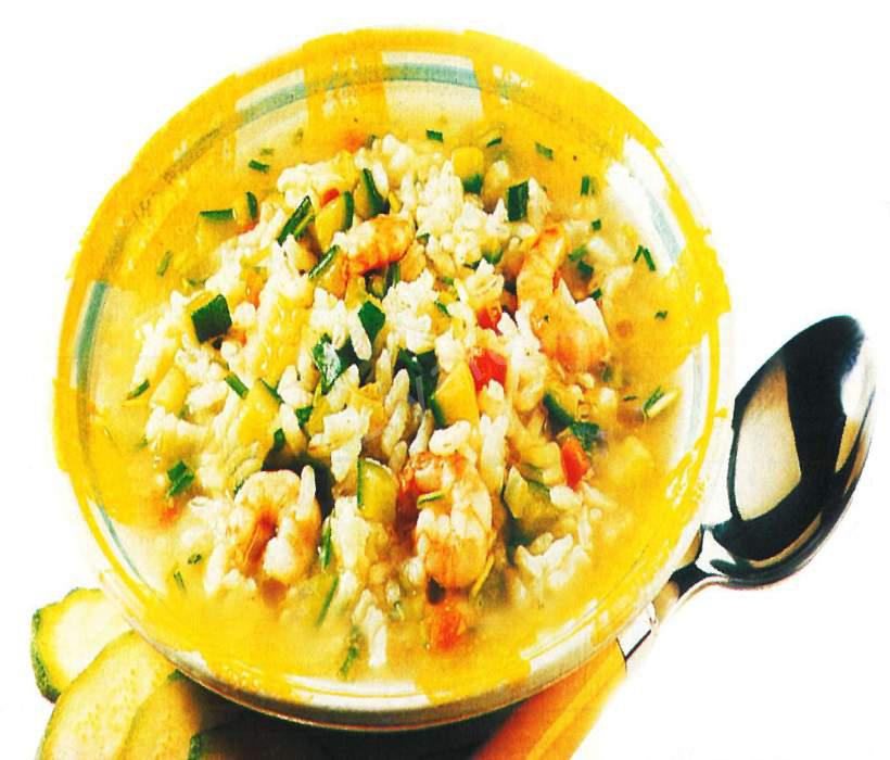 Karidesli Pirinç Çorbası