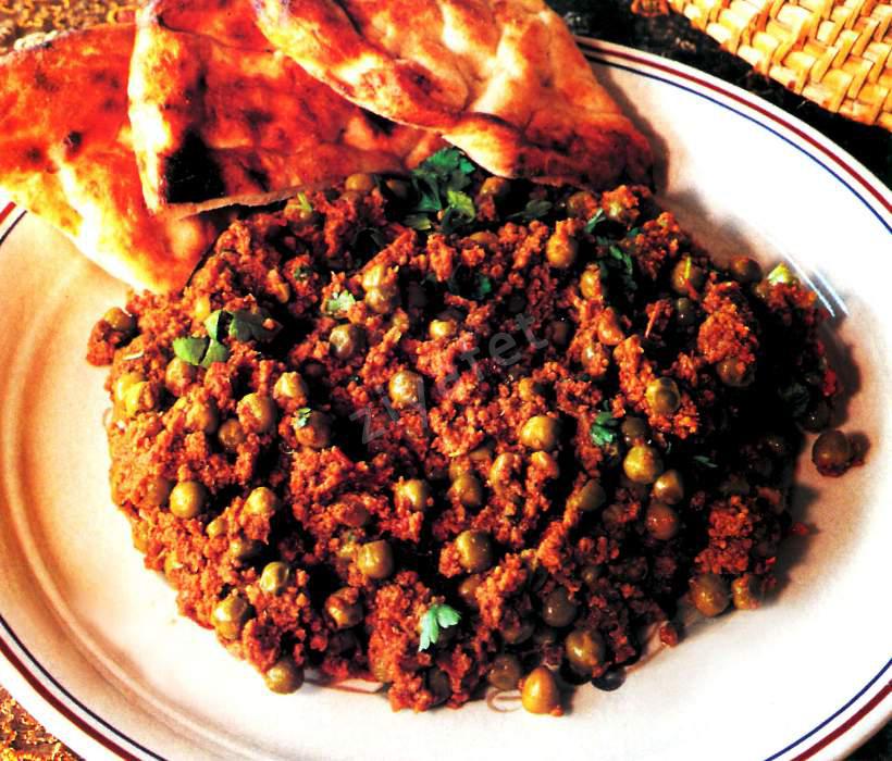 Keema Mattar (Bezelyeli Kıyma)