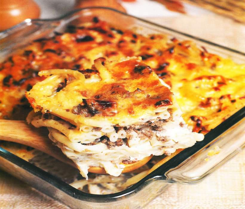 Kıymalı Fırın Makarna