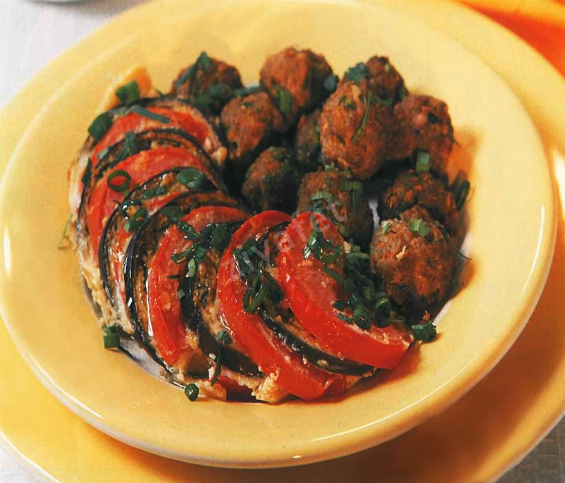 Köfteli Fırın Sebze