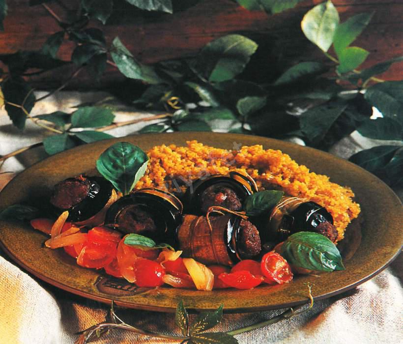 Köfteli Patlıcan Sarma